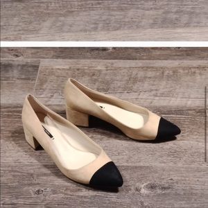 Zara Basic block heel